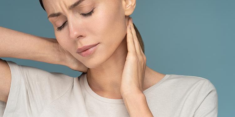 woman with chronic pain